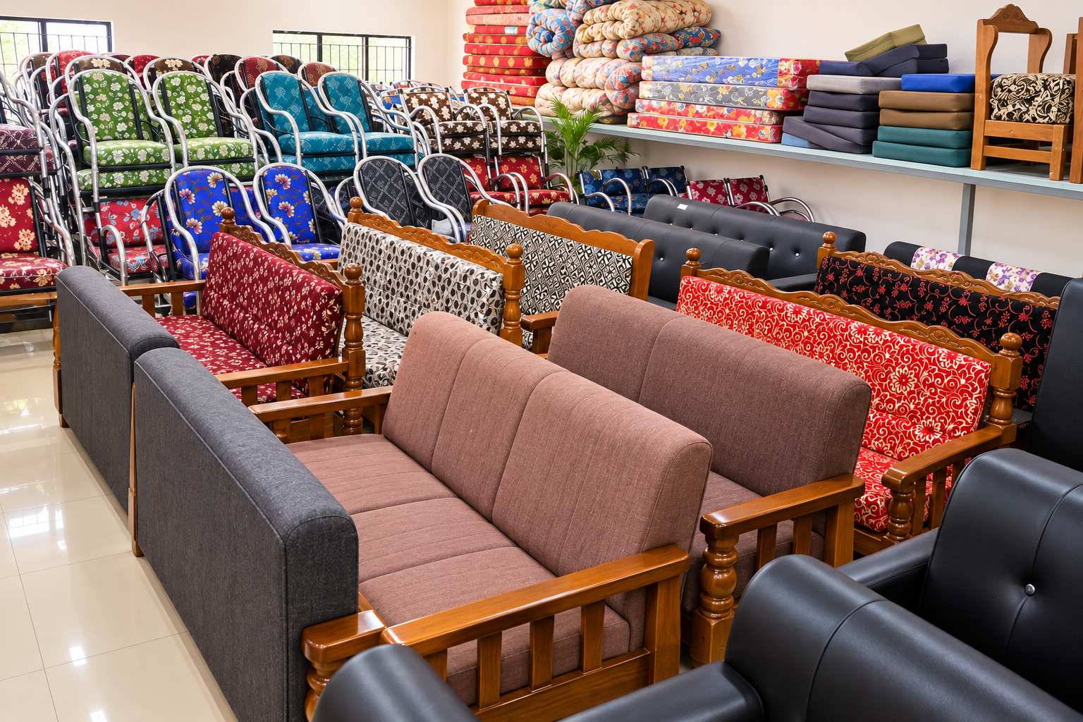 Elegant furniture interior